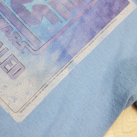 Older 2010 Clone Wars Tee kids 10/12 - Picture 6 of 7